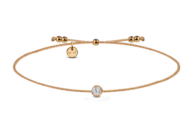 BE PUR Zirkonia Armband Gold