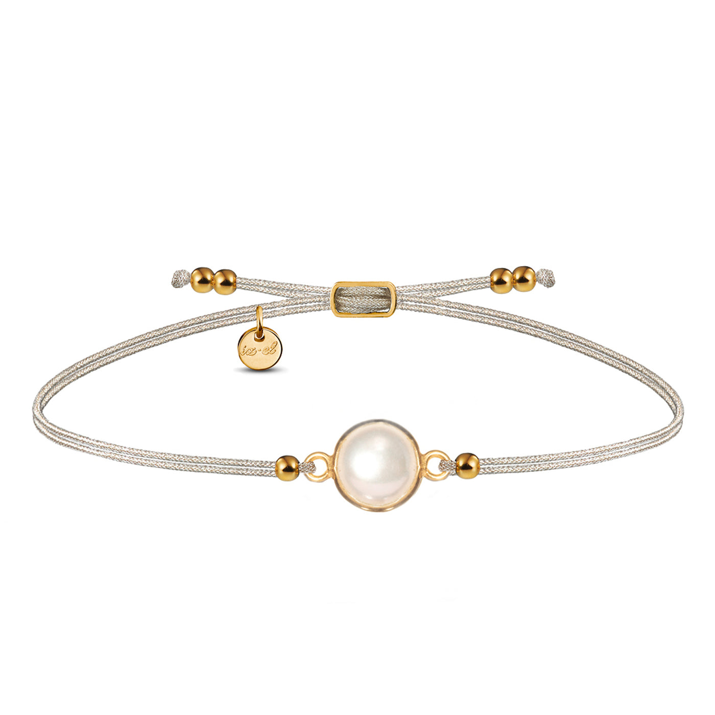 Armband Gold Perle - Single Pearl