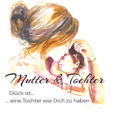 Mutter Tochter Kette Plättchen Bicolor 925 Silber Gold -  BASIC DOTS