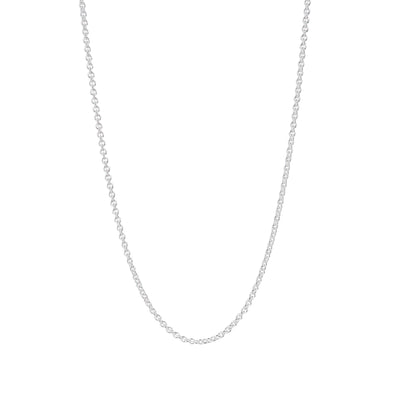 Basic feine Kette Ankerkette ° 925 Silber - Halskette - iz-el