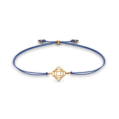 HERZ CHAKRA ◦ 925' Silber goldplattiert - Armband - iz-el
