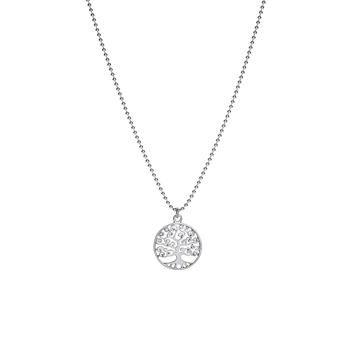 Kette Lebensbaum Kringel  ◦ 925' Silber - Halskette - iz-el