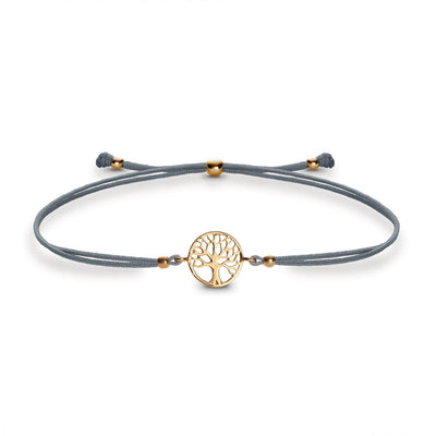 KLEINER BAUM DES LEBENS ⸰ 925' goldplattiert - Armband - iz-el