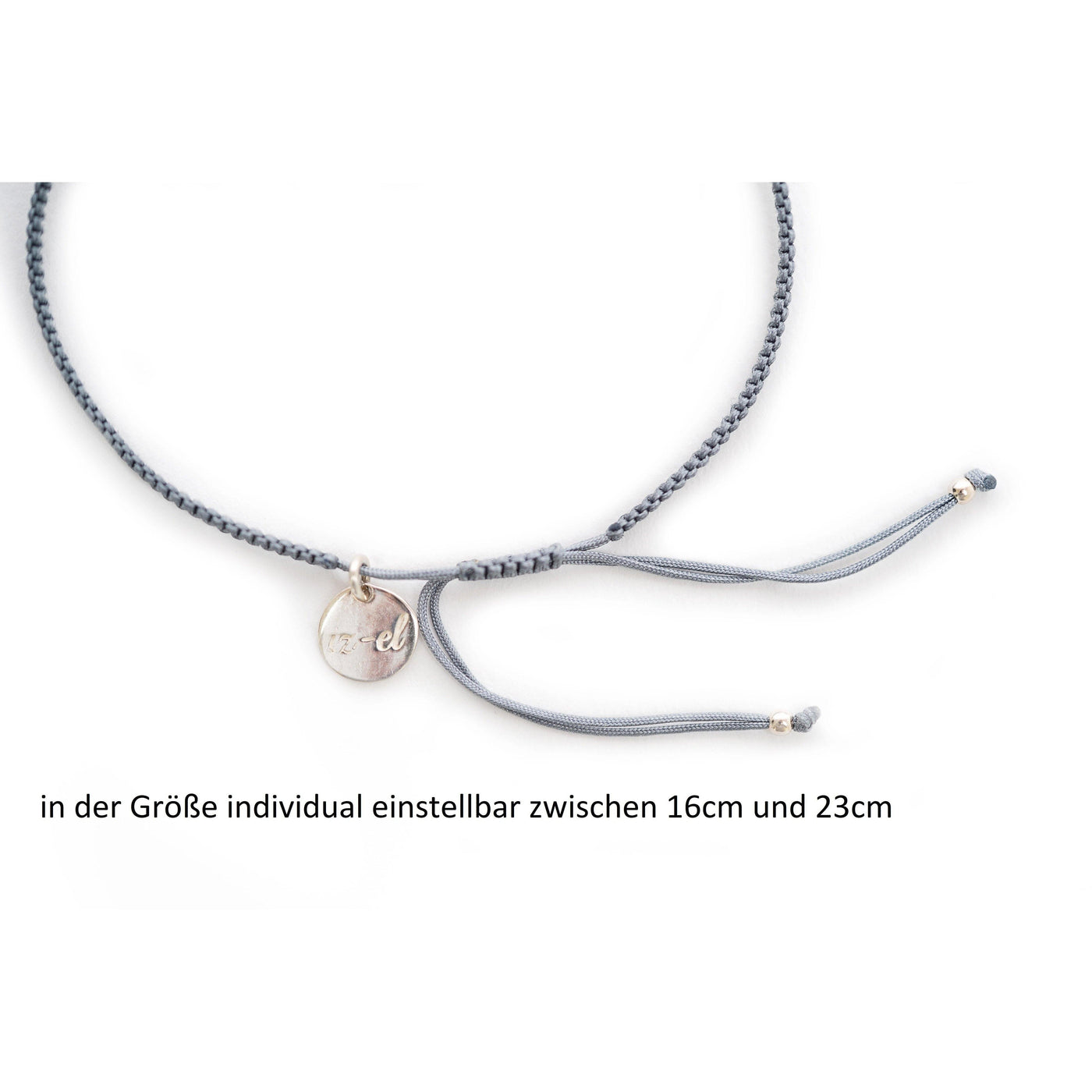 KLEINES STERN MANDALA SILBER ⸰ Makramee-Armband - Armband - iz-el