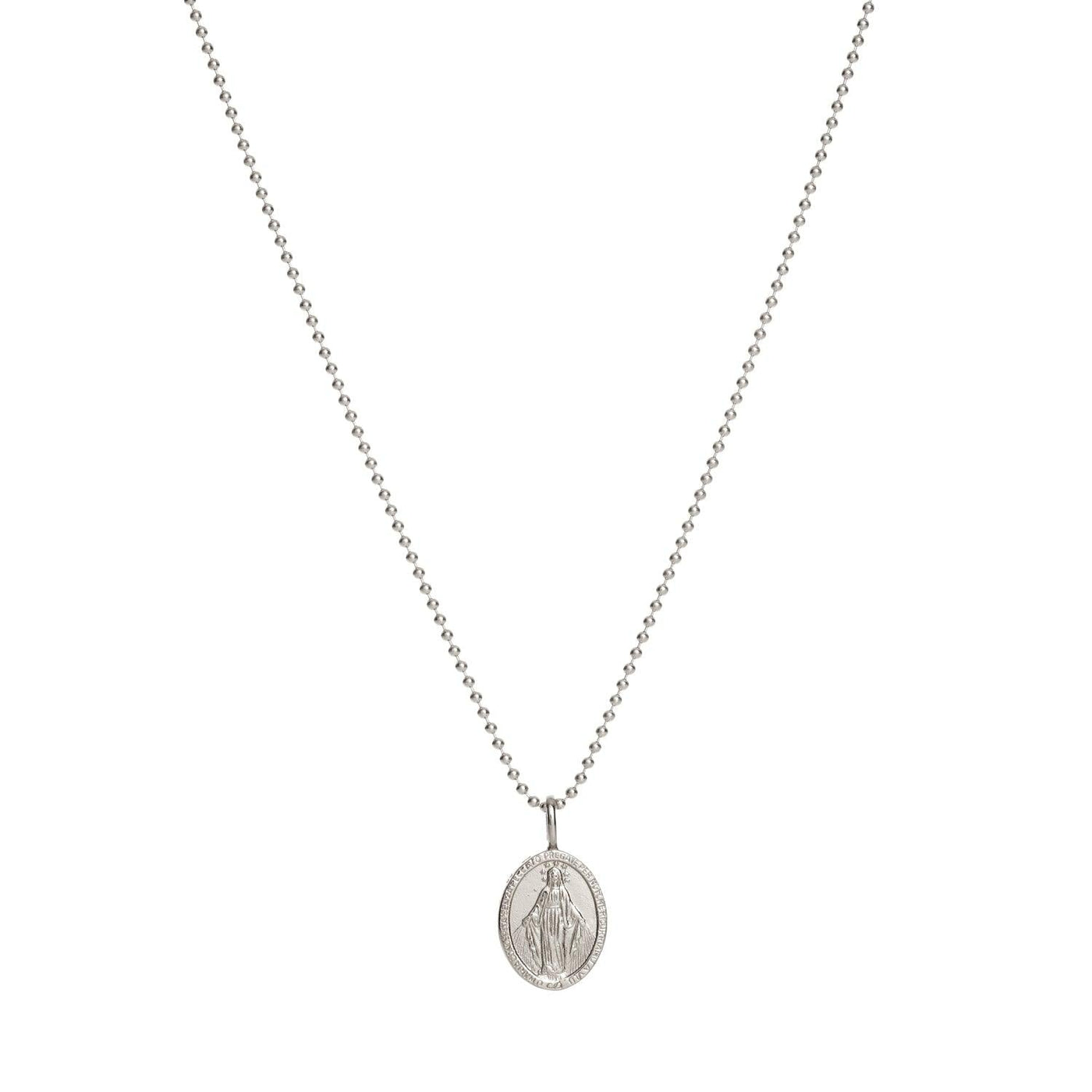 MARIA ◦ silberne Kugelkette 925 Silber - Halskette - iz-el