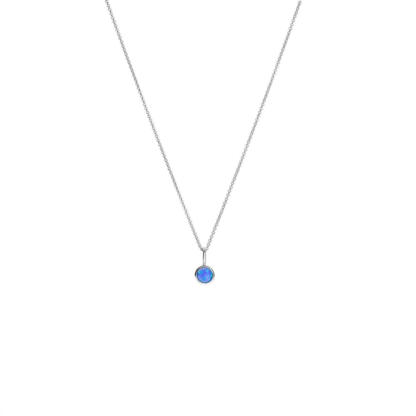 OPAL TÜRKIS Kette ◦ 925 Silber - Halskette - iz-el