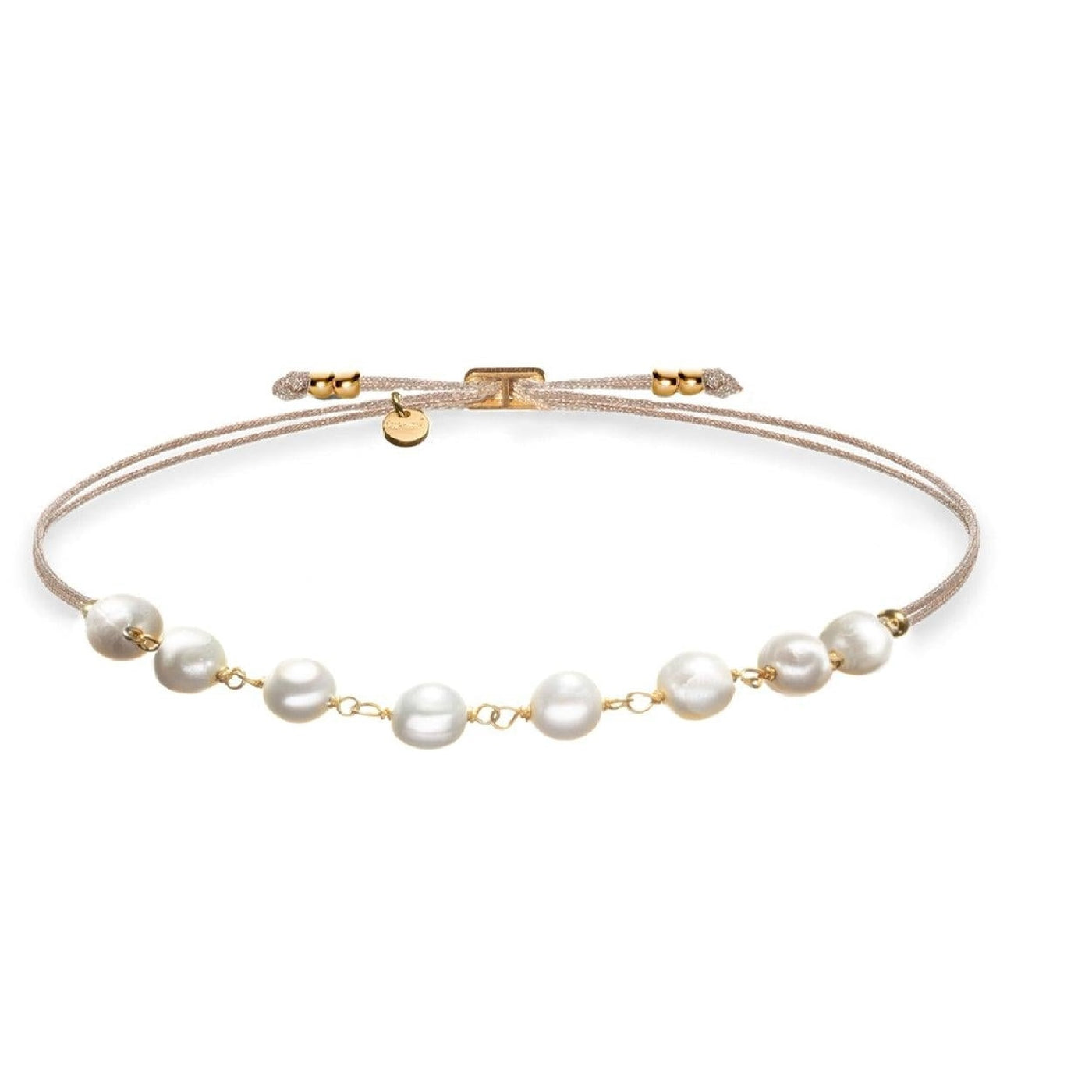 Armband Gold Perlen - Perlenliebe